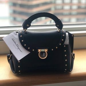Salvatore Ferragamo Studded Leather Bag (small)